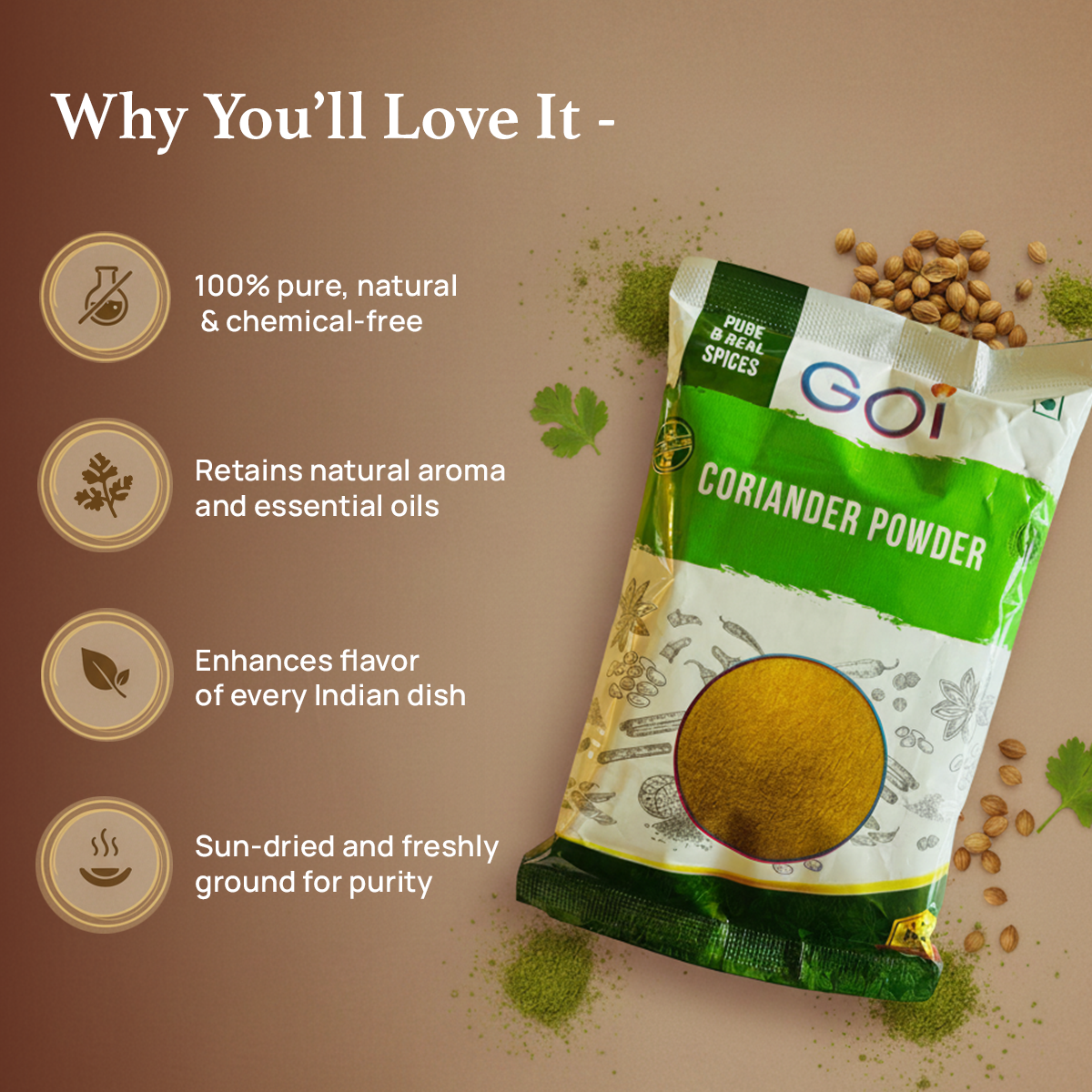 Coriander Powder – Fresh Aroma, Authentic Taste